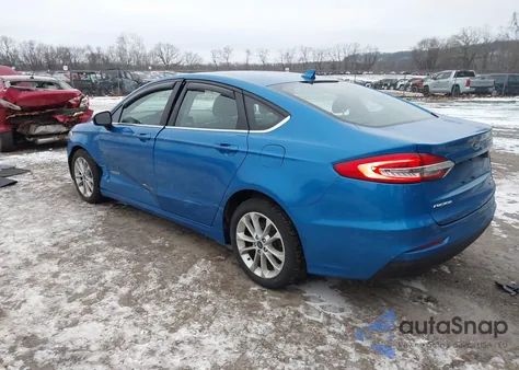 2019 Ford Fusion Hybrid Se from USA, damaged, VIN 3FA6P0LU9KR214658